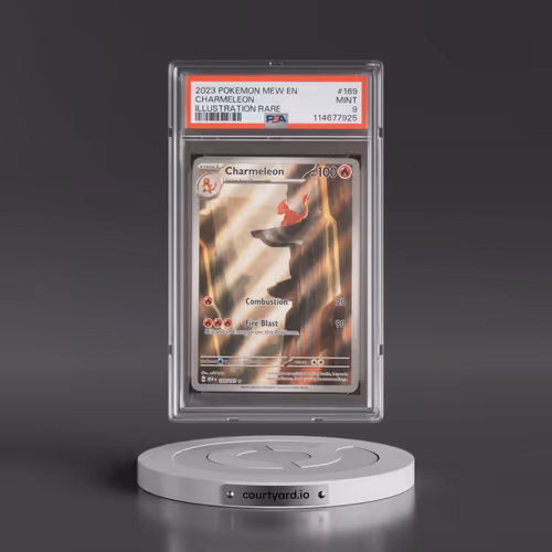2023 Pokémon Mew EN-151 #169 Charmeleon - Illustration Rare (PSA 9 MINT)