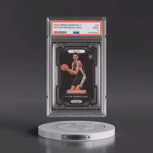2023 Panini Prizm Monopoly #81 Victor Wembanyama (PSA 9 MINT)
