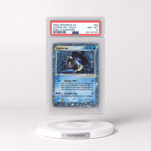 2003 Pokémon EX Ruby & Sapphire #99 Lapras EX - Holo Holo (PSA 8 NM-MT)