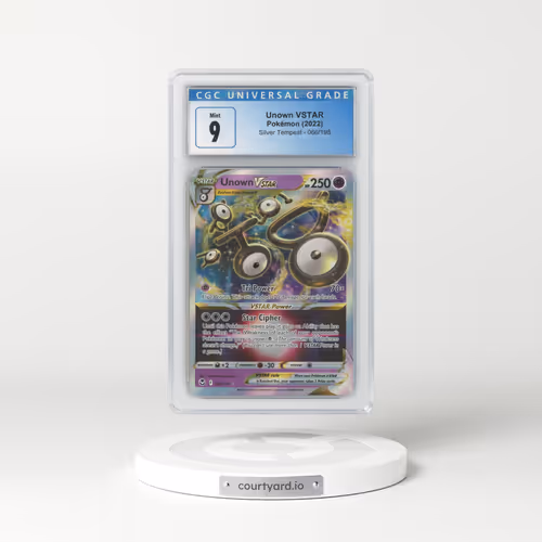 2022 Silver Tempest #66 Unown VSTAR Holo