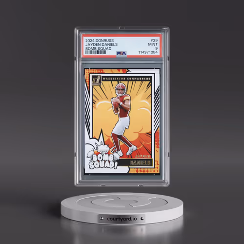 2024 Panini Donruss Bomb Squad #29 Jayden Daniels (PSA 9 MINT)