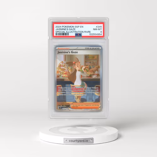 2024 Pokémon Ssp EN-Surging Sparks #245 Jasmine's Gaze - Special Illustration Rare (PSA 8 NM-MT)