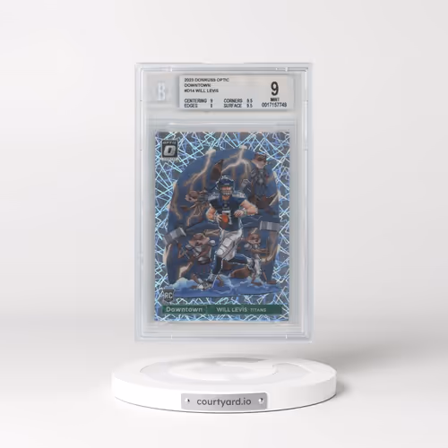 2023 Panini Donruss Optic Downtown! #D14 Will Levis (BGS 9 MINT)