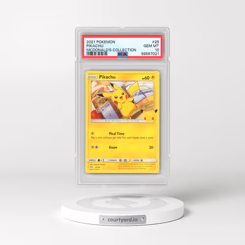 2021 Pokémon Mcdonald's Collection #25 Pikachu (PSA 10 GEM MINT)