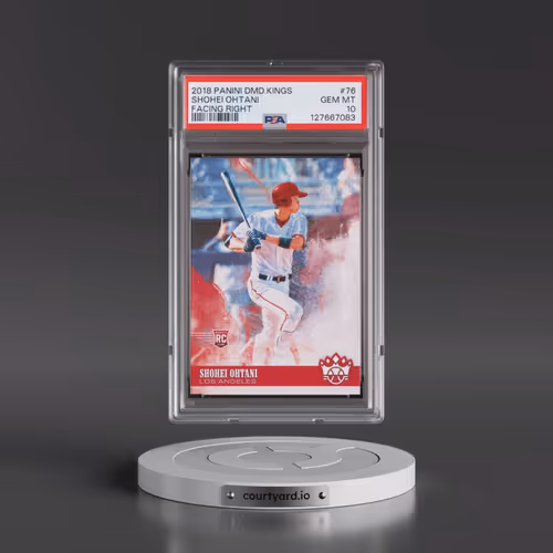 2018 Panini Diamond Kings #76 Shohei Ohtani - Facing Right (PSA 10 GEM MINT)