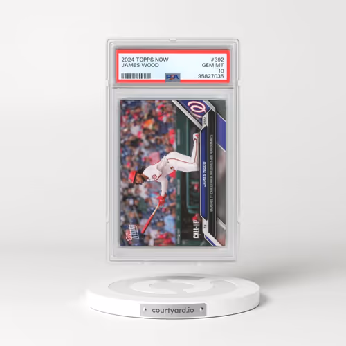 2024 Topps Now #392 James Wood (PSA 10 GEM MINT)