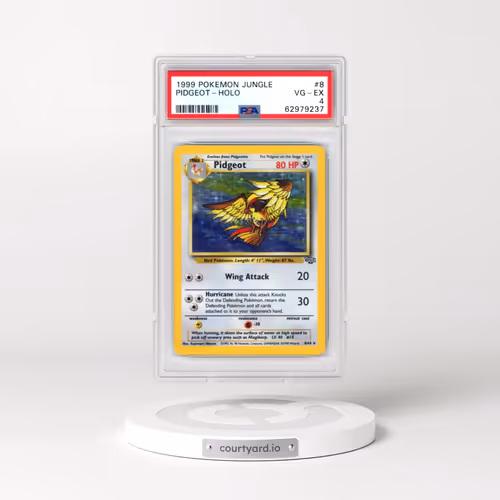 1999 Pokémon Jungle #8 Pidgeot - Holo (PSA 4 VG-EX)