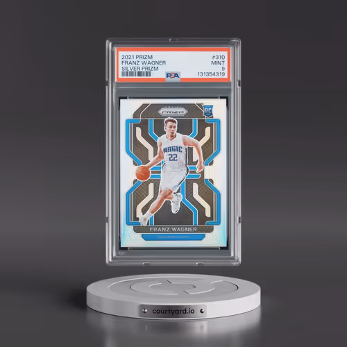 2021 Panini Prizm #310 Franz Wagner - Silver Prizm (PSA 9 MINT)