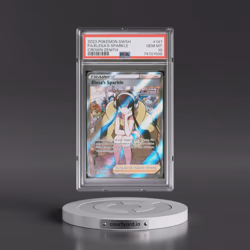 2023 Pokémon Sword and Shield Crown Zenith #147 Elesa's Sparkle - Full Art (PSA 10 GEM MINT)