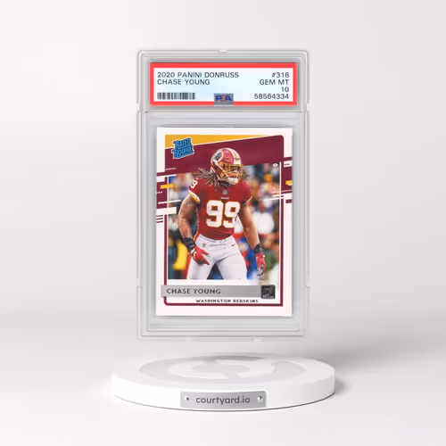 2020 Panini Donruss #316 Chase Young (PSA 10 GEM MINT)