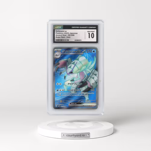 2023 Ancient Roar #081/066 Golisopod ex - Super Rare Holo (CGC 10 GEM MINT)
