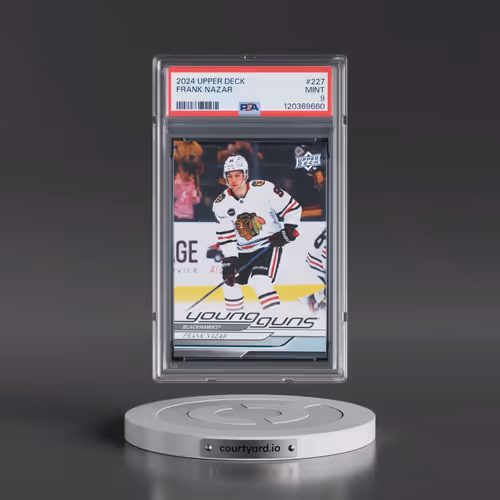 2024 Upper Deck #227 Frank Nazar (PSA 9 MINT)