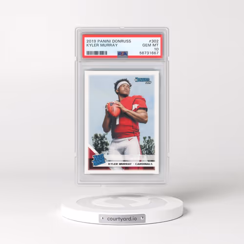 2019 Panini Donruss #302 Kyler Murray (PSA 10 GEM MINT)