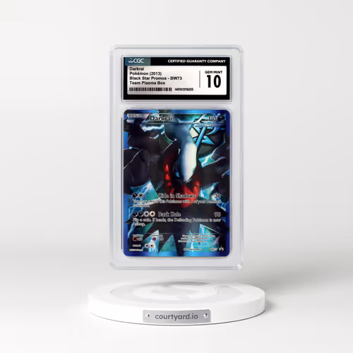 2013 Black & White Promos #BW73 Darkrai - Full Art Holo (CGC 10 GEM MINT)
