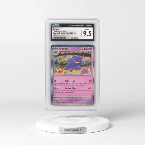 2023 Scarlet & Violet 151 - MEW EN #094/165 Gengar - Holo (CGC 9.5 MINT+)
