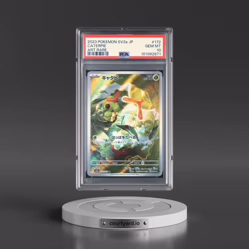 2023 Pokémon Sv2a-Pokemon 151 #172 Caterpie - Art Rare (PSA 10 GEM MINT)