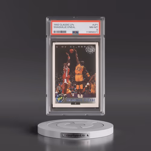 1992 Classic Lps #LP1 Shaquille O'Neal (PSA 8 NM-MT)