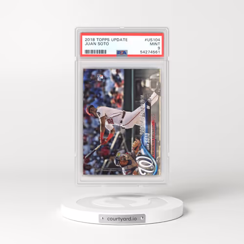 2018 Topps Update #US104 Juan Soto (PSA 9 MINT)