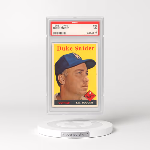 1958 Topps #88 Duke Snider (PSA 7 NM)