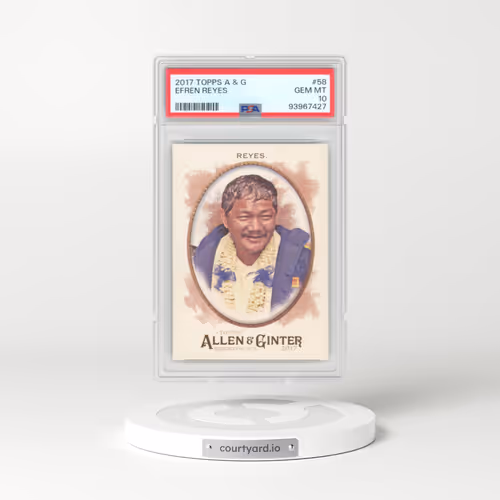 2017 Topps Allen & Ginter #58 Efren Reyes (PSA 10 GEM MINT)