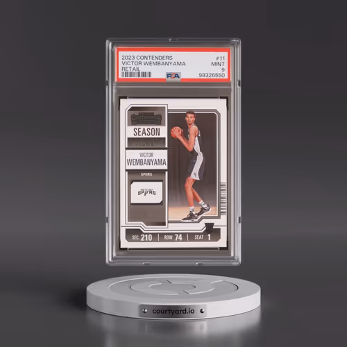 2023 Panini Contenders #11 Victor Wembanyama - Retail (PSA 9 MINT)