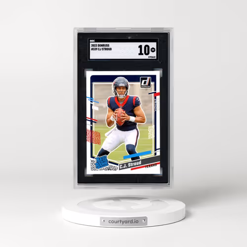 2023 Donruss #339 Cj Stroud (SGC 10 GEM MINT)