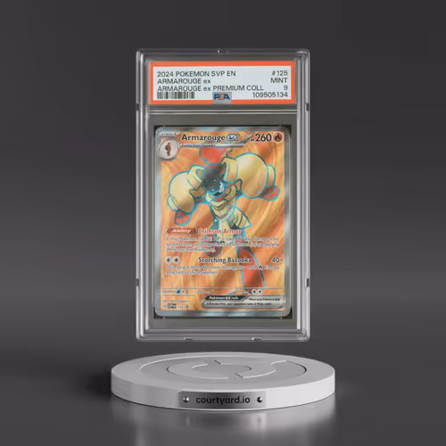 2024 Pokémon Svp EN-SV Black Star Promo #125 Armarouge EX - Holo Armarouge EX Premium Collection (PS