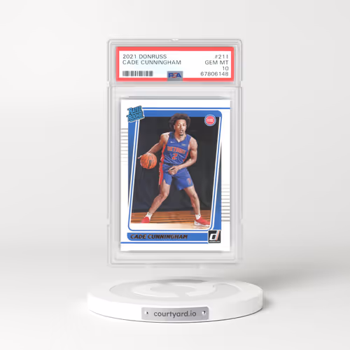 2021 Panini Donruss #211 Cade Cunningham (PSA 10 GEM MINT)
