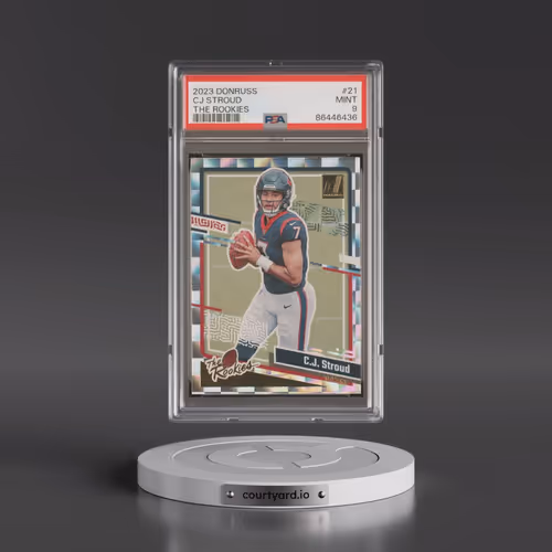 2023 Panini Donruss the Rookies #21 CJ Stroud (PSA 9 MINT)