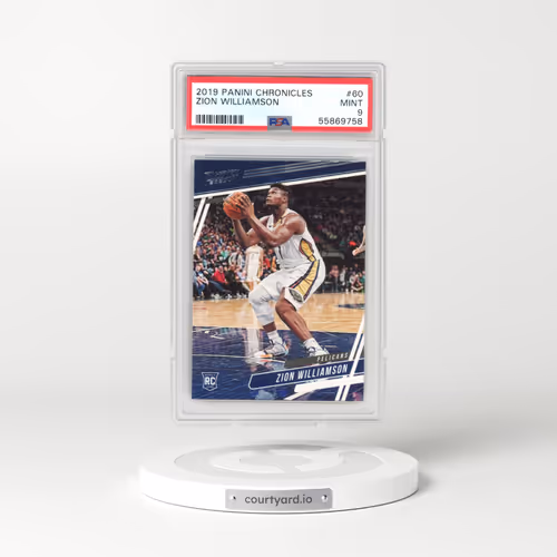 2019 Panini Chronicles #60 Zion Williamson (PSA 9 MINT)