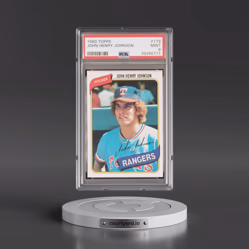 1980 Topps #173 John Henry Johnson (PSA 9 MINT)