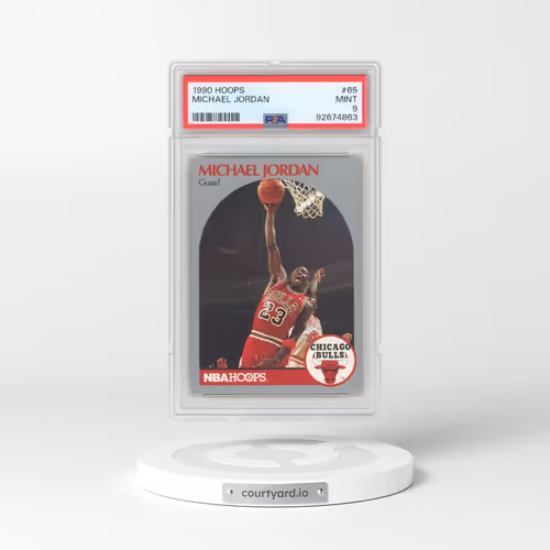 1990 Hoops #65 Michael Jordan (PSA 9 MINT)