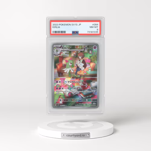 2023 Pokémon Sv1s-Scarlet EX #084 Kirlia - Art Rare (PSA 8 NM-MT)