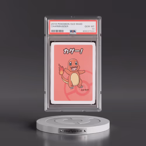 2019 Pokémon Old Maid Charmander (PSA 10 GEM MINT)