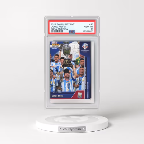 2024 Panini Instant Conmebol Copa America 2024 #43 Lionel Messi (PSA 10 GEM MINT)