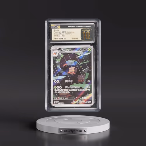 2023 Pokémon Sv4k-Ancient Roar #067 Crustle - Art Rare (CGC 10 PRISTINE)