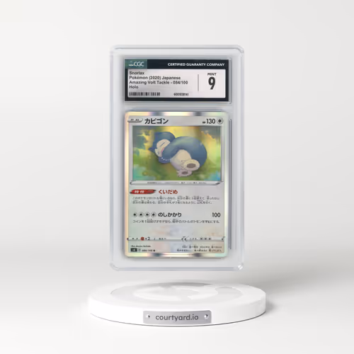 2020 Amazing Volt Tackle #084/100 Snorlax - Holo (CGC 9 MINT)