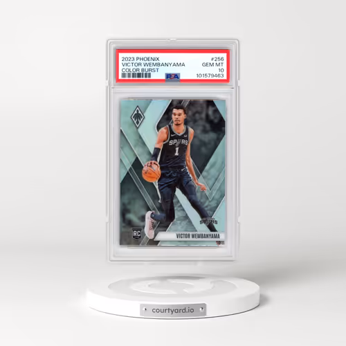 2023 Panini Phoenix #256 Victor Wembanyama - Color Burst (PSA 10 GEM MINT)