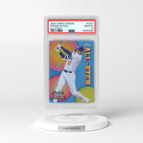 2024 Topps Chrome Chrome All Etch #CAE1 Shohei Ohtani (PSA 10 GEM MINT)