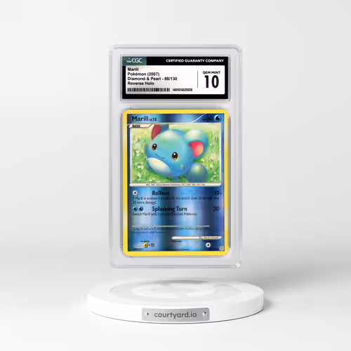 2007 Diamond & Pearl #88 Marill - Holo (CGC 10 GEM MINT)