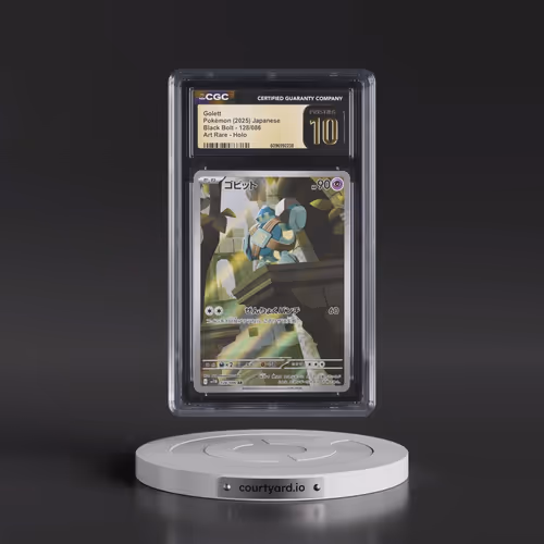 2025 Black Bolt - sv11B #128/086 Golett - Art Rare Holo (CGC 10 PRISTINE)