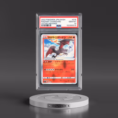 2022 Pokémon Sword & Shield Vstar Universe #015 Radiant Charizard - Holo (PSA 10 GEM MINT)