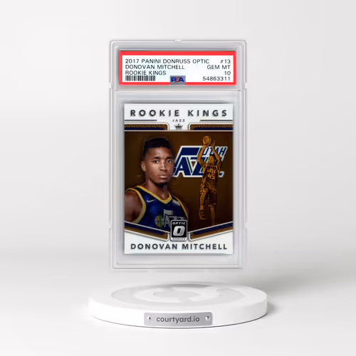 2017 Panini Donruss Optic Rookie Kings #13 Donovan Mitchell (PSA 10 GEM MINT)