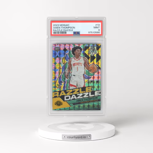2023 Panini Mosaic Razzle Dazzle #13 Amen Thompson (PSA 9 MINT)