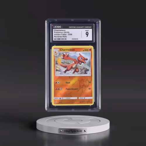 2019 Hidden Fates #8/68 Charmeleon - Reverse Holo (CGC 9 MINT)