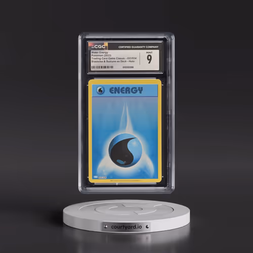 2023 Trading Card Game Classic - CLV, CLC, CLB #033/034 Water Energy - Blastoise & Suicune ex De