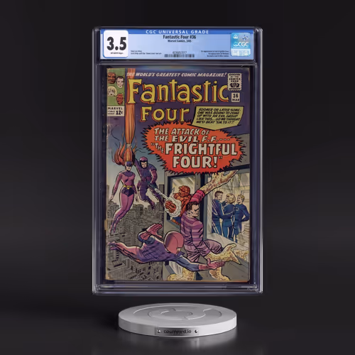 Fantastic Four #36 CGC 3.5 Off-white Pages (Marvel Comics, 3/65) - Universal
