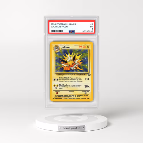 1999 Pokémon Jungle #4 Jolteon - Holo (PSA 1 PR)