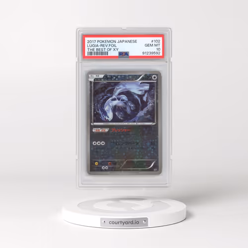 2017 Pokémon the Best of XY #102 Lugia - Reverse Foil (PSA 10 GEM MINT)