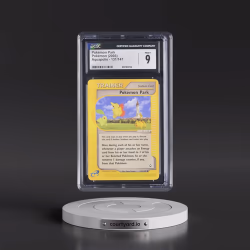 2003 Aquapolis #131/147 Pokémon Park (CGC 9 MINT)